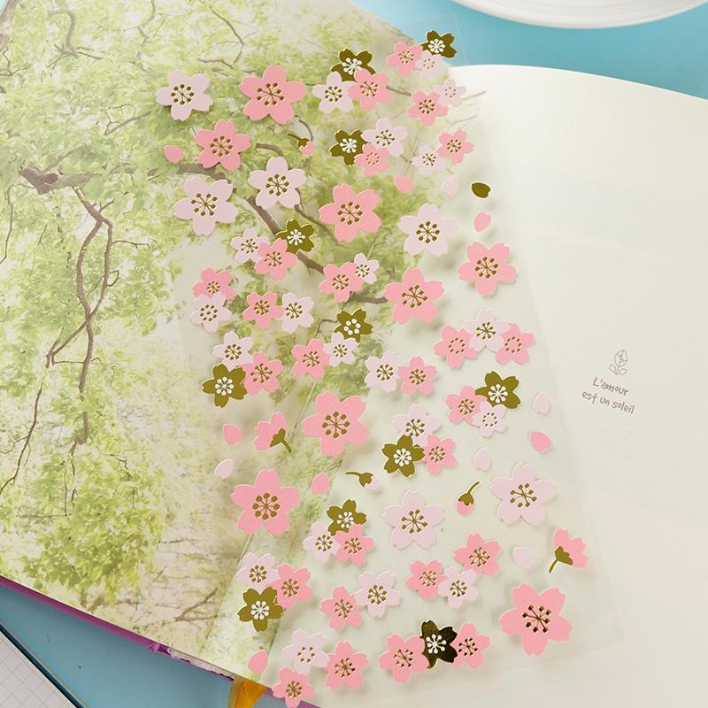 Japanese Sakura Cherry Blossom Stickers