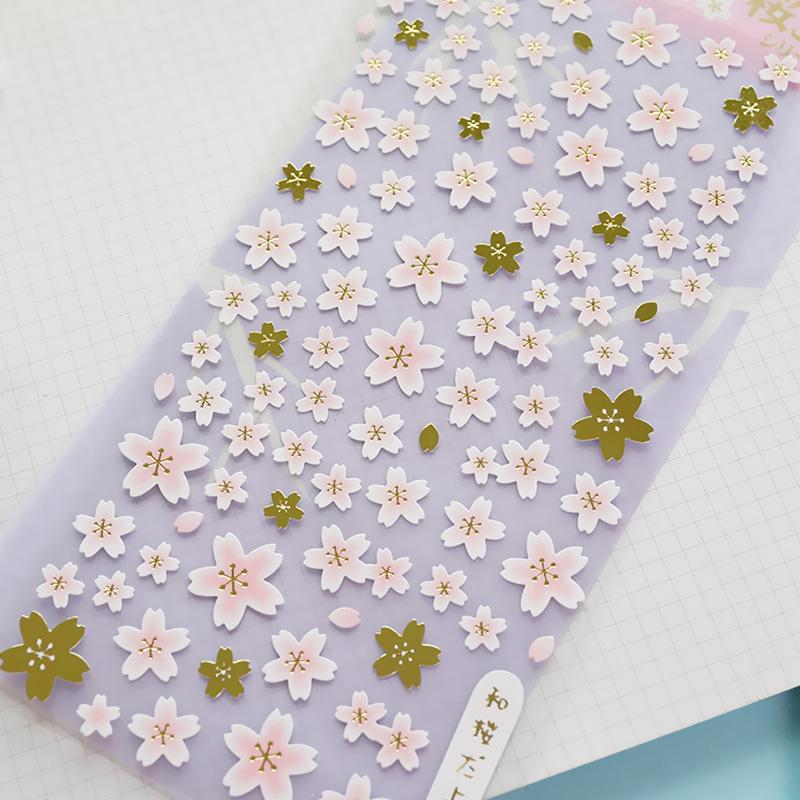 Japanese Sakura Cherry Blossom Stickers