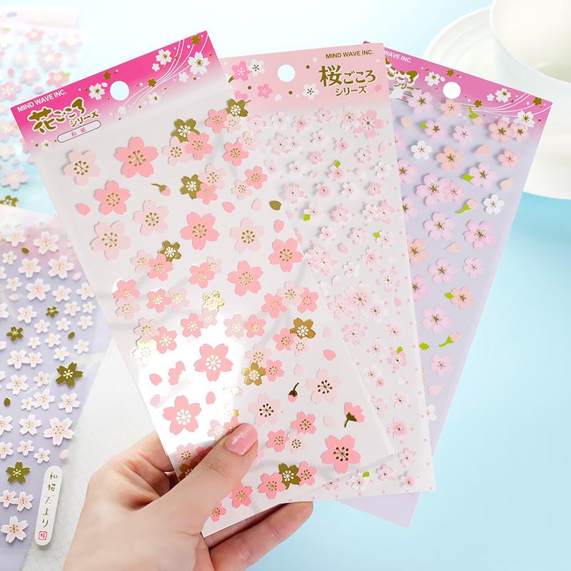 Japanese Sakura Cherry Blossom Stickers