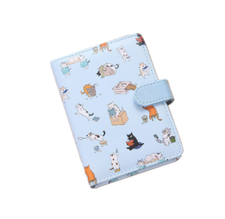 Kawaii Cat Leather Notebook