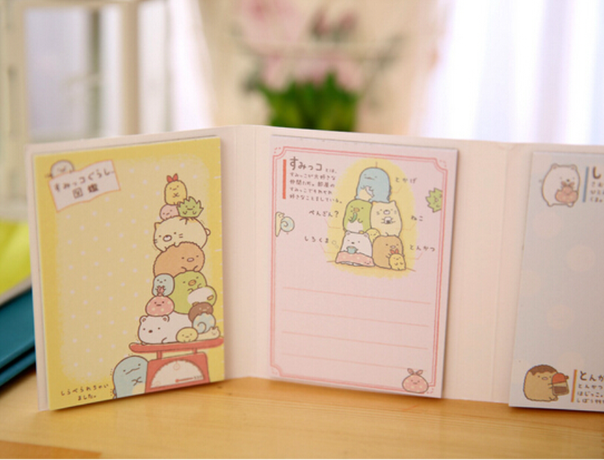 Kawaii Sumikko Gurashi Sticky Memo Set