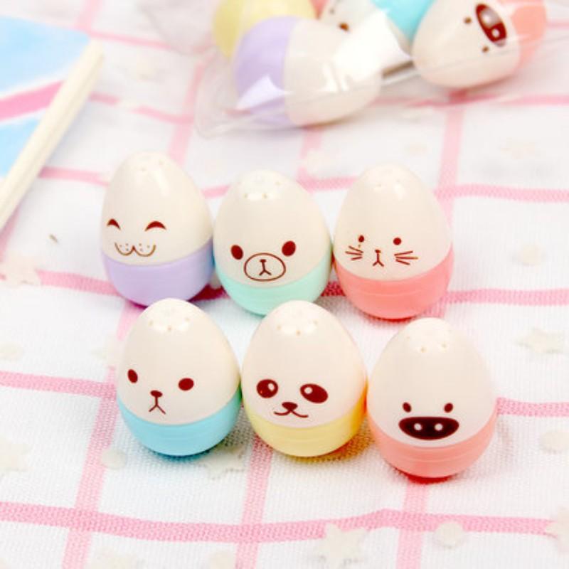 Kawaii Mini Egg Highlighter 6-pack