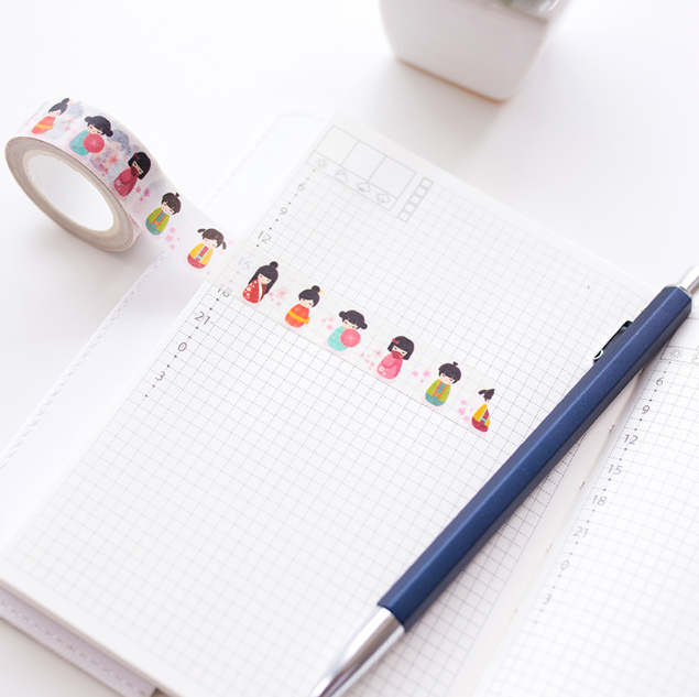 Kawaii Onnanoko Washi Tape