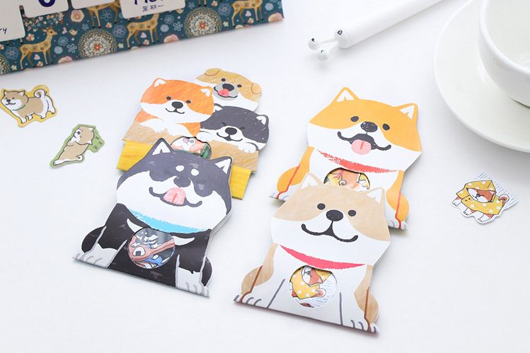 Kawaii Shiba Inu Sticker Pack