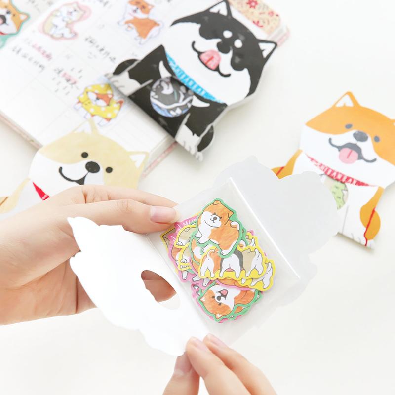 Kawaii Shiba Inu Sticker Pack