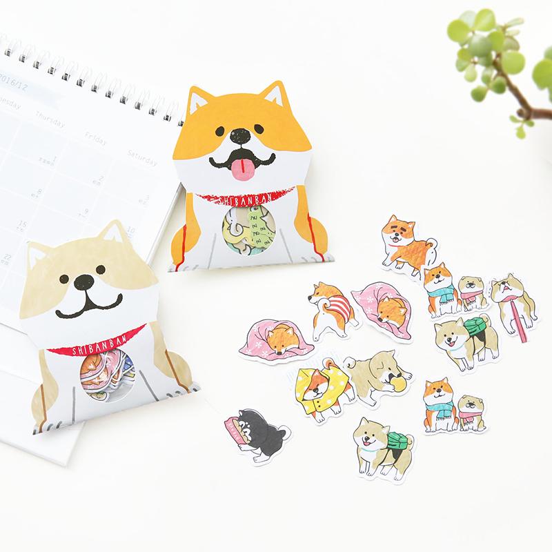 Kawaii Shiba Inu Sticker Pack