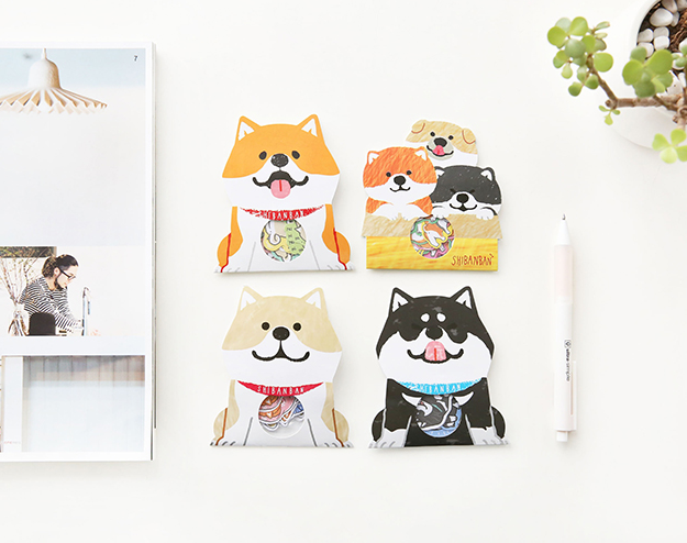 Kawaii Shiba Inu Sticker Pack