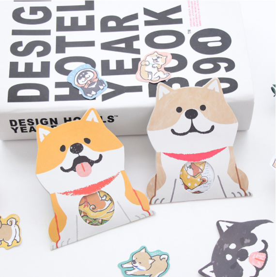 Kawaii Shiba Inu Sticker Pack