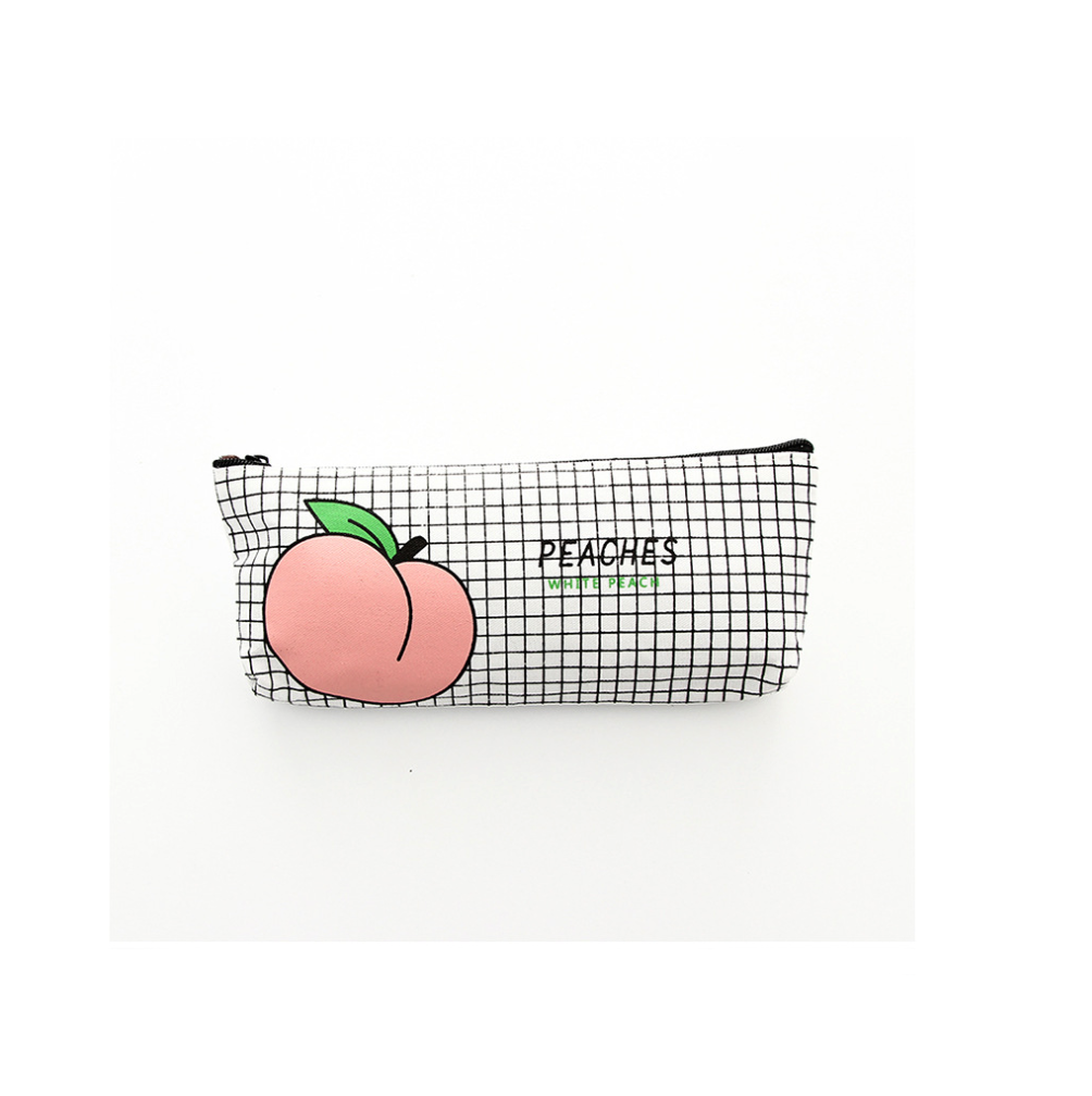 Keep it Peachy Canvas Pencil Case (4 Types)