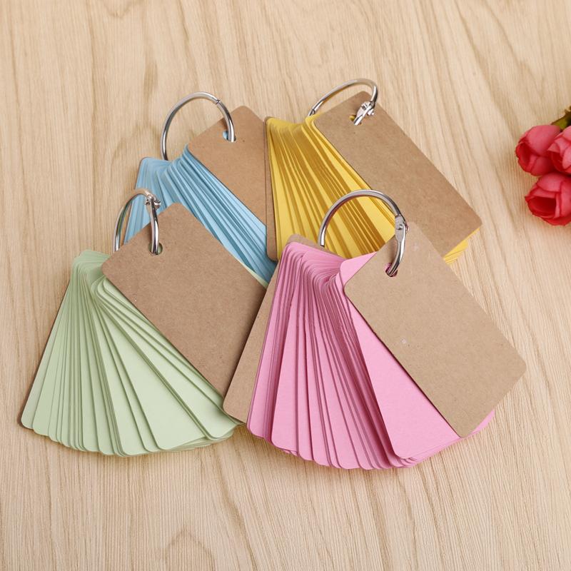 Colorful Key Ring Memo Pad