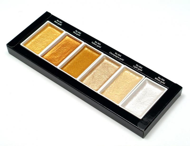 Kuretake Gansai Tambi Starry Colors - 6 Color Set