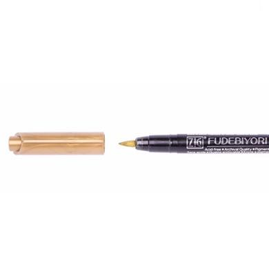 Kuretake ZIG Fudebiyori Metallic Brush Pen - 6 Color Set