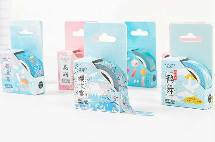 Memories of the Old City Series Washi Tape Sets – Original Kawaii Pen