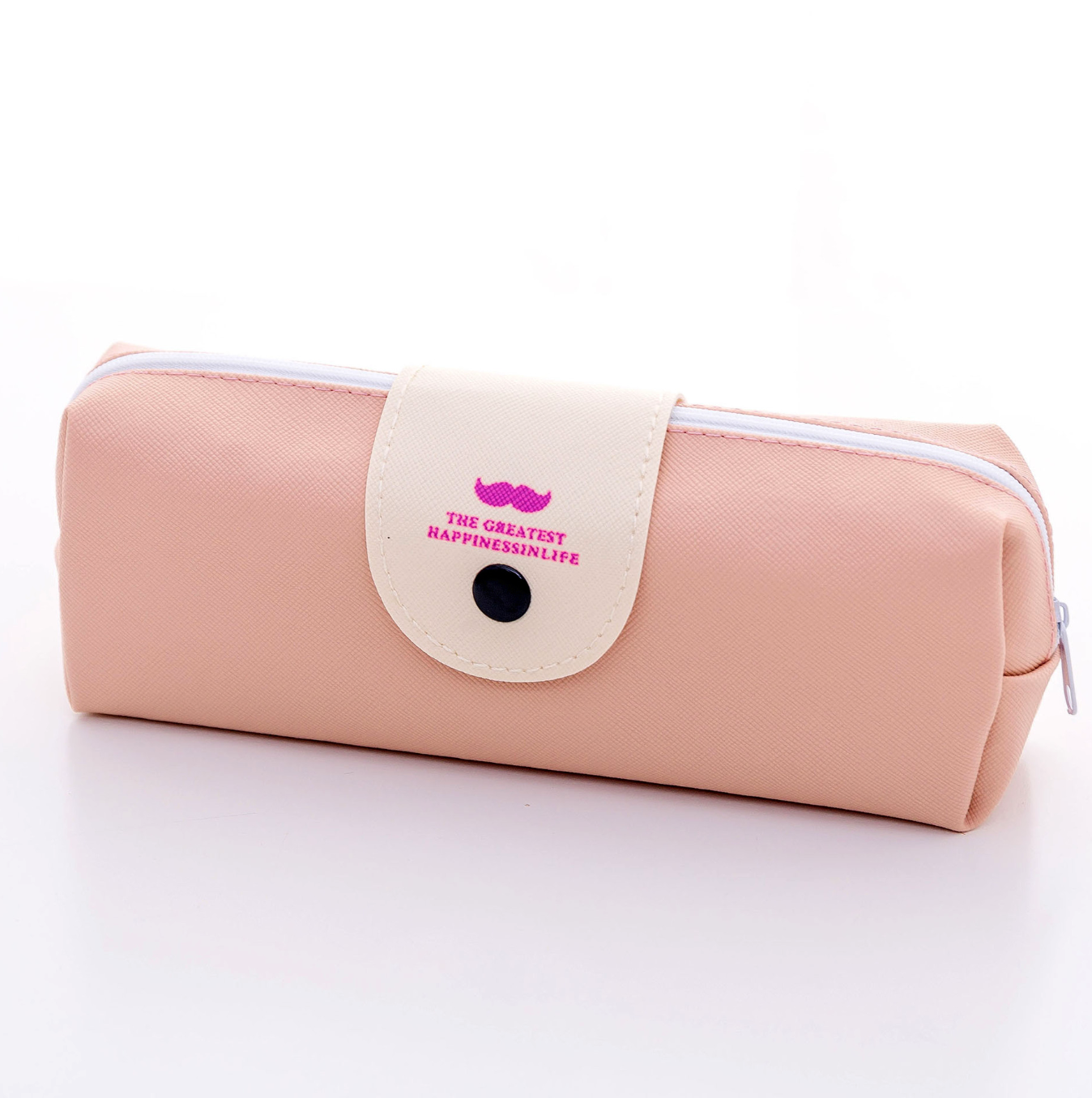 Large PU Leather Pencil Case