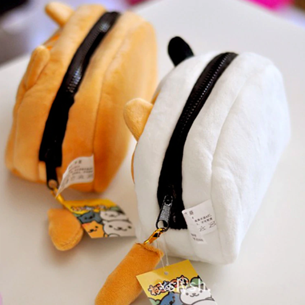 Nyanko Plush Pencil Case