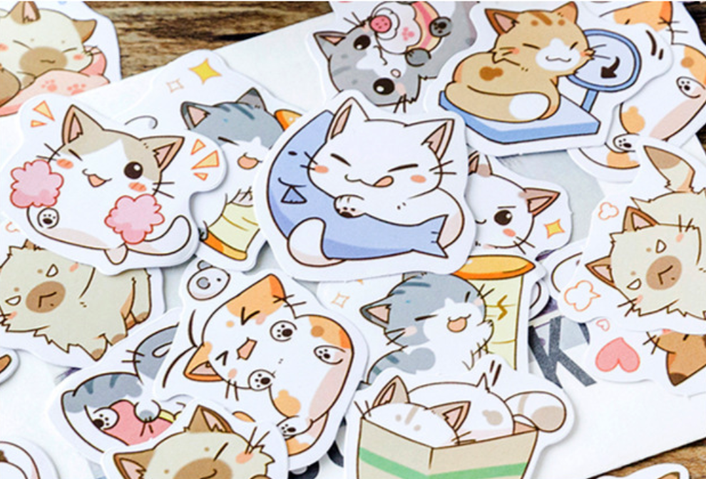 Cute Cat Stickers 