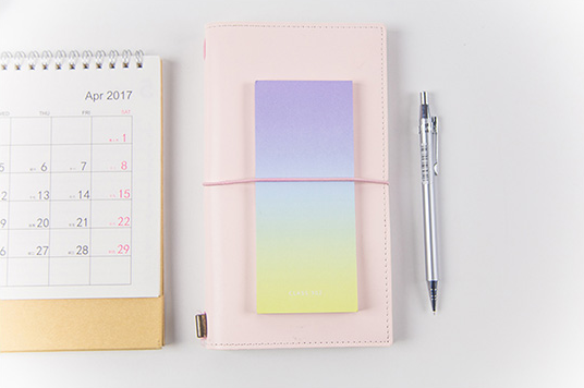 Long Ombre Sticky Note Pad