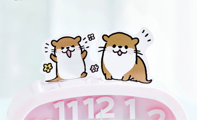 Lovely Sea Otter Paper Stickers