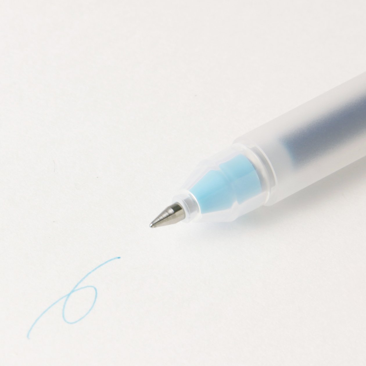 MUJI Gel Ink Pen Blue Black / 0.5 mm
