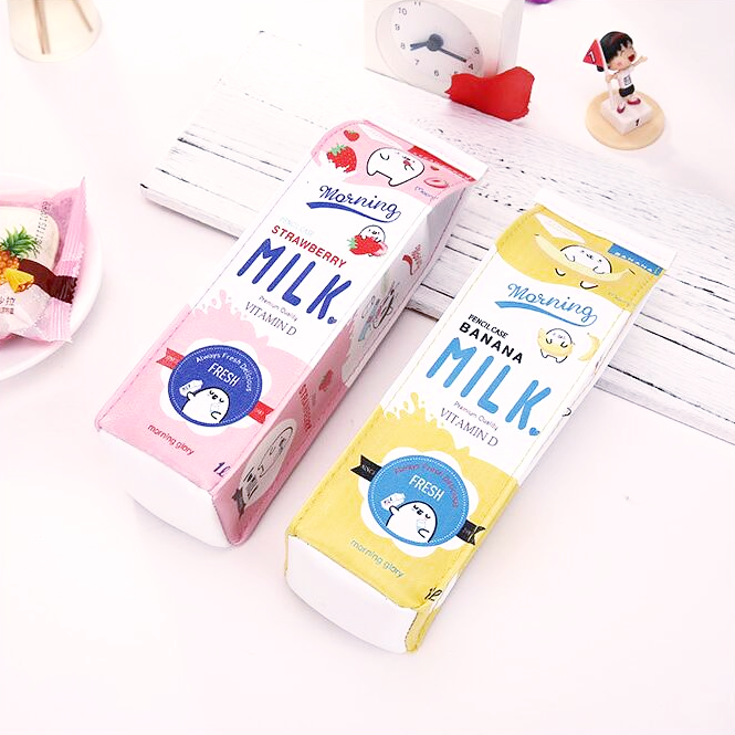 Milk Box Pencil Case