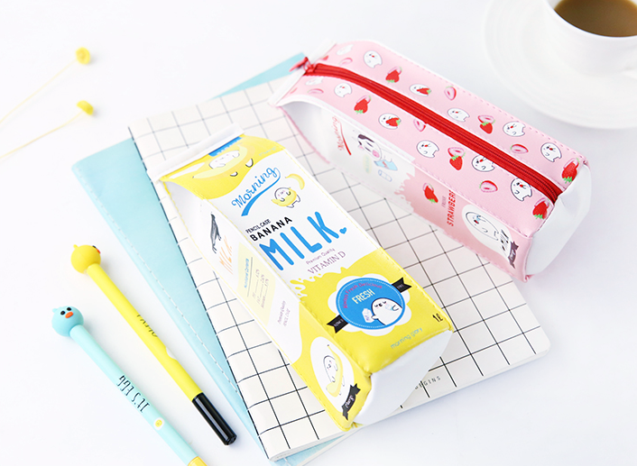 Milk Box Pencil Case