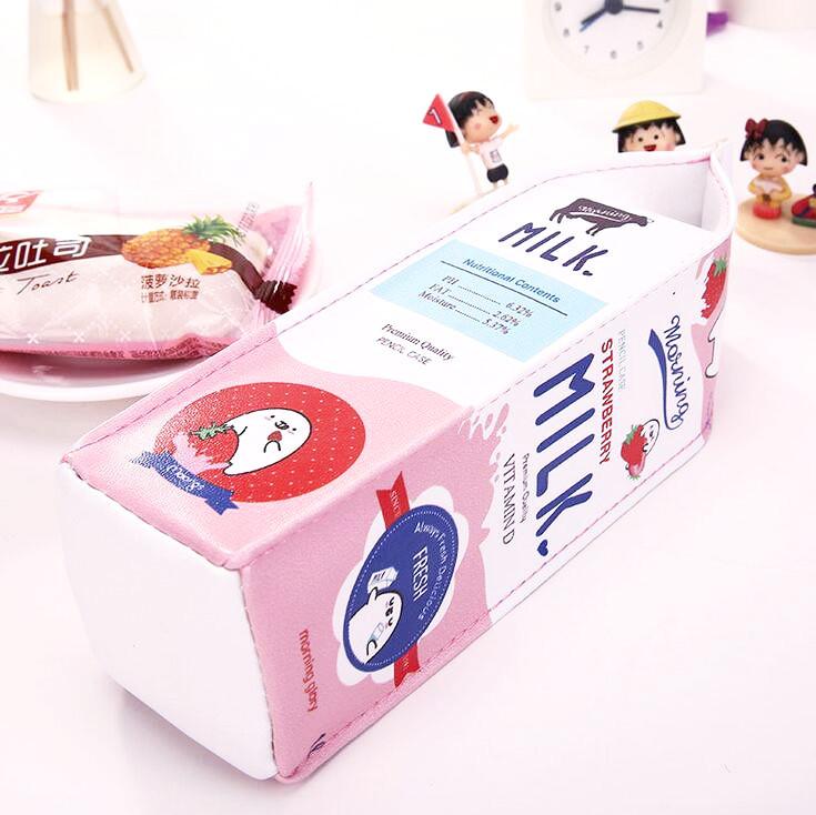 Milk Box Pencil Case