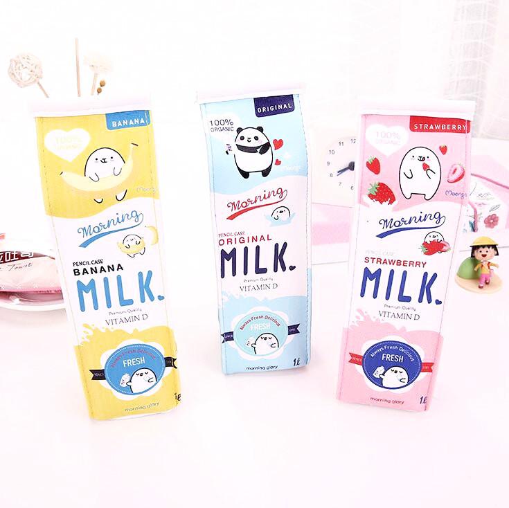 Milk Box Pencil Case