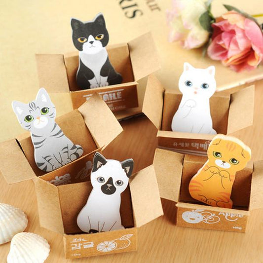 Adhesive Little Kitty Memo Pad