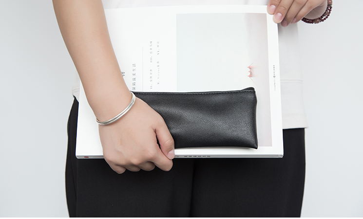 Minimalist Leather Pencil Case