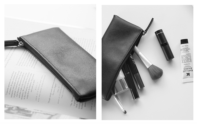 Minimalist Leather Pencil Case