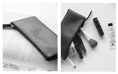 Minimalist Leather Pencil Case - Japanese Kawaii Pen Shop - Cutsy World