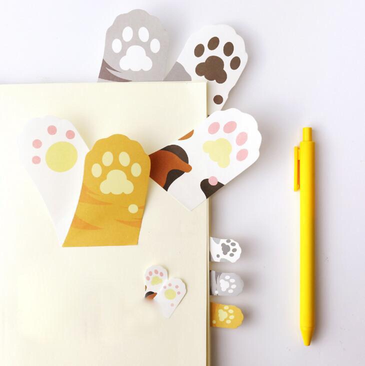 Cat Paw Sticky Notes