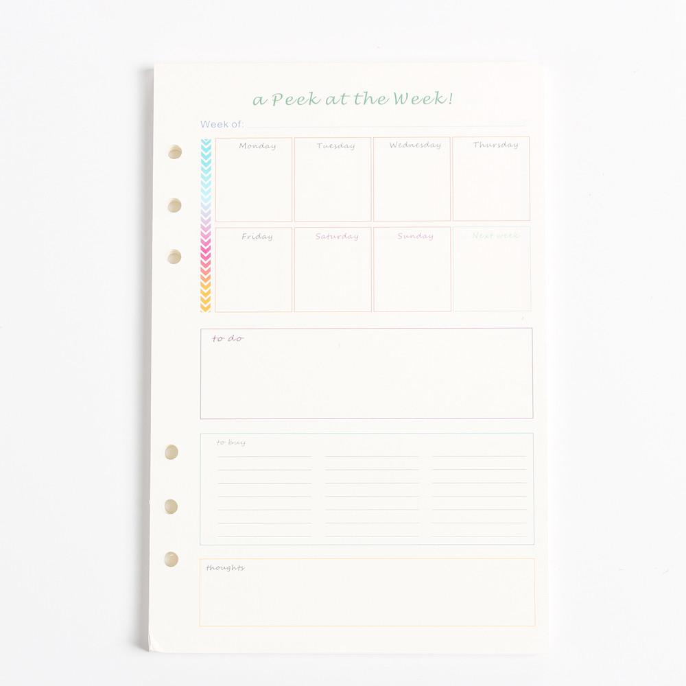 Stay Organized Paper Refills