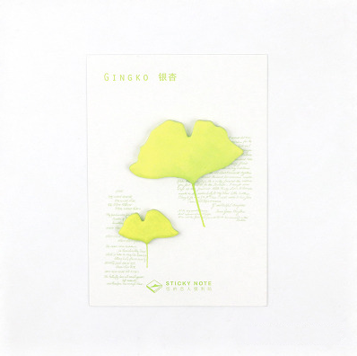 Petal & Leaf Sticky Notes