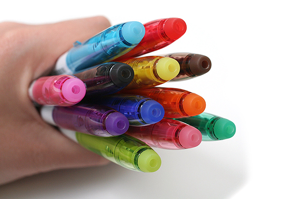 Pilot Frixion Colors Erasable Marker - 12 Color Set