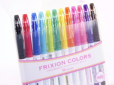 Pilot Frixion Colors Erasable Marker - 12 Color Set