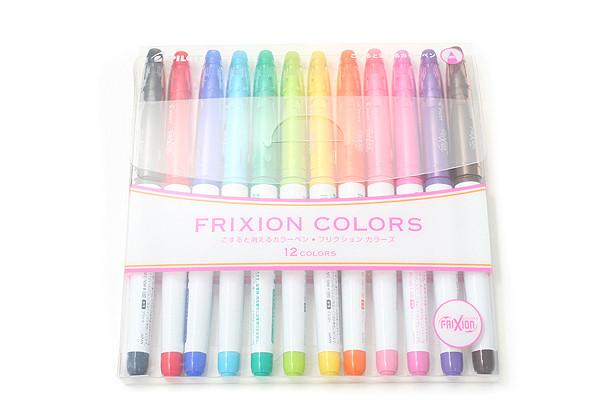 Pilot Frixion Colors Erasable Marker - 12 Color Set