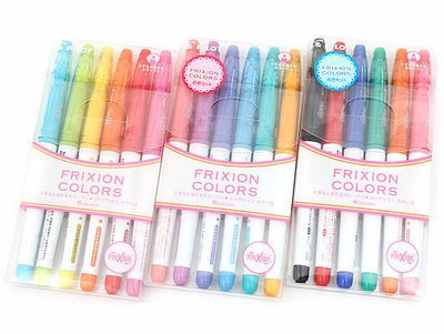 Pilot Frixion Colors Erasable Marker - Basic Colors - Kawaii Pen Shop -  Cutsy World
