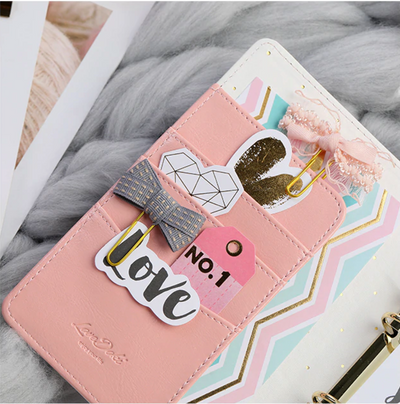 Pink Marble Personal Planner + Accessories