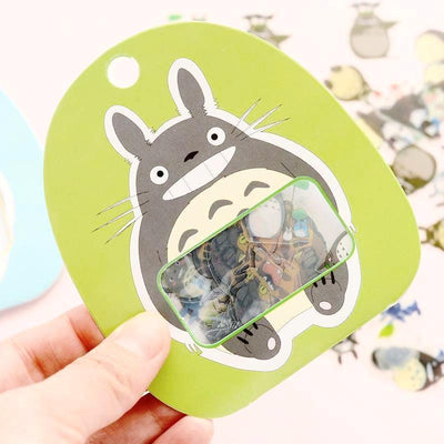 Kawaii Totoro Plastic Stickers