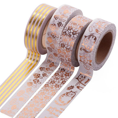 Rose Gold Pattern Washi Tape
