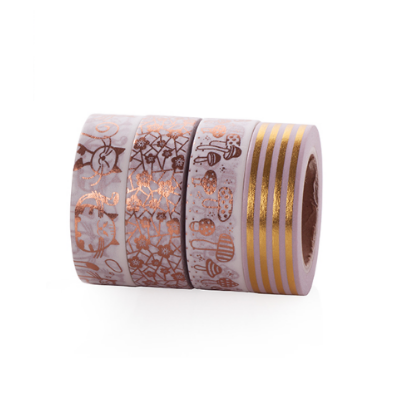 Rose Gold Pattern Washi Tape