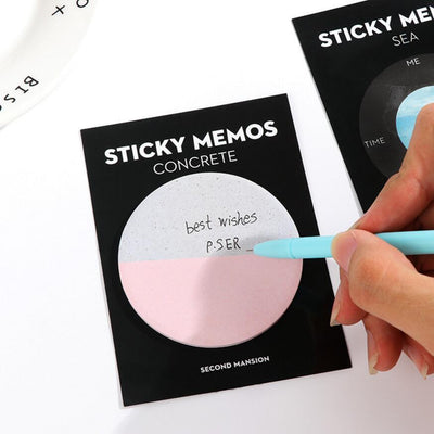 The World is Round Sticky Notes