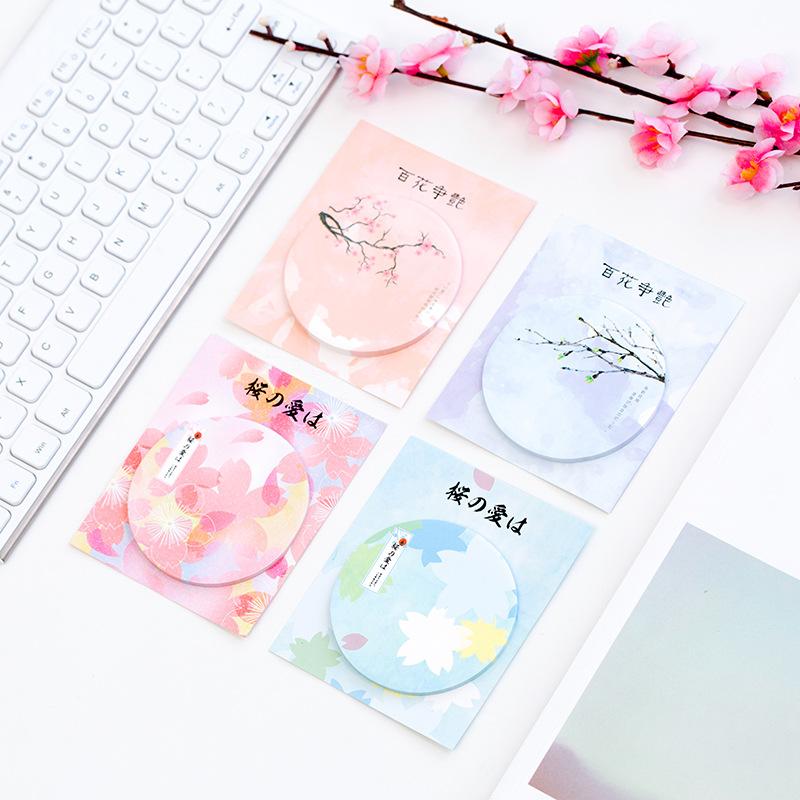 Sakura Sticky Notes (8 Types)