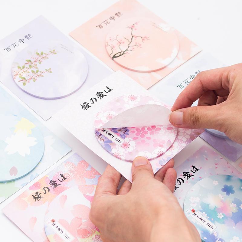 Sakura Sticky Notes (8 Types)