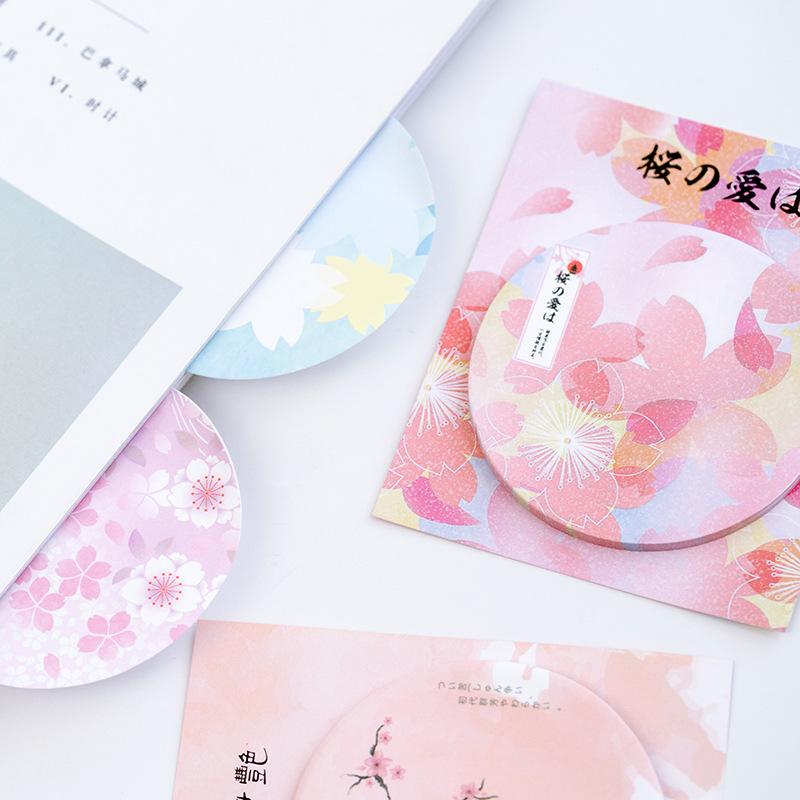 Sakura Sticky Notes (8 Types)