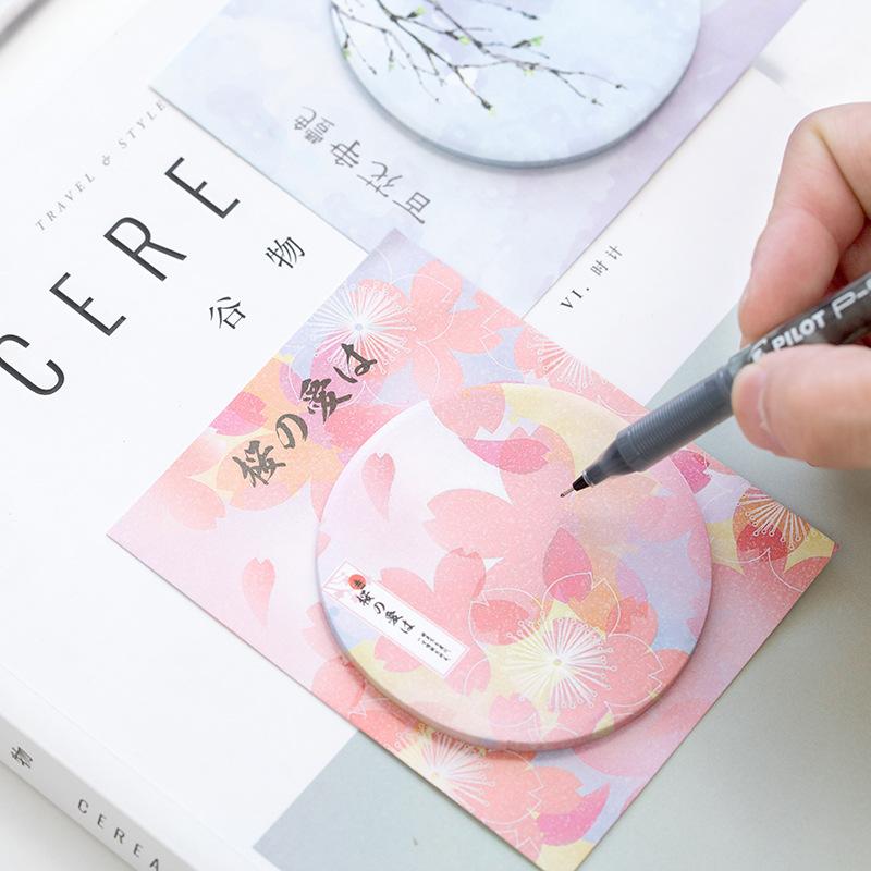 Sakura Sticky Notes (8 Types)