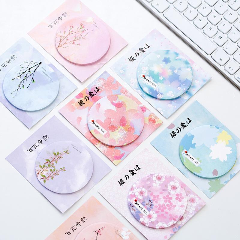 Sakura Sticky Notes (8 Types)