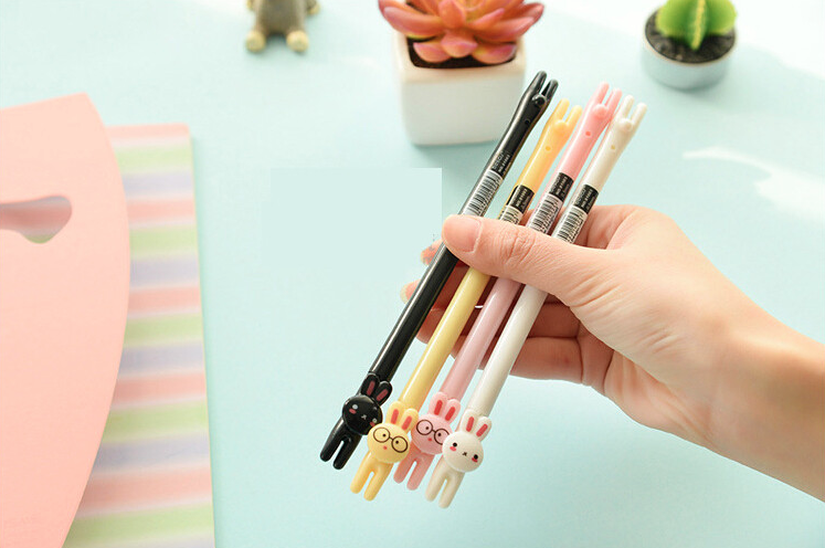 Kawaii Cartoon Rabbit Gel Pen