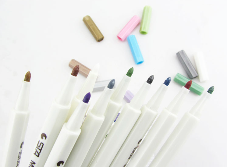 STA Metallic Shade Brush Pen 10-pack